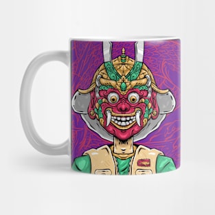 Modern samurai japanese Mug